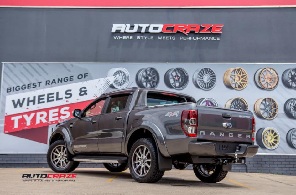 FORD RANGER MO983 SATIN GREY MILLED ACCENTS